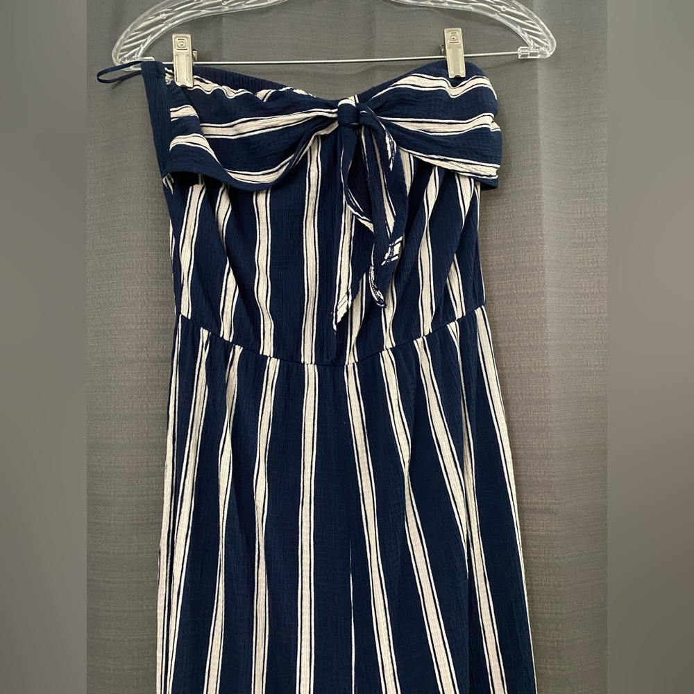 striped jumpsuit